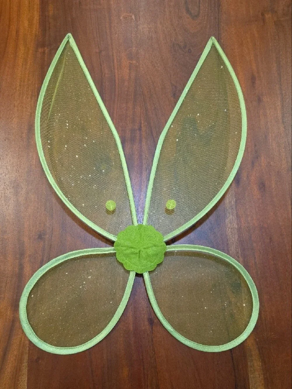 Disney Tinker Bell Costume Kids Size Large 10-12 Fairy Dress Up & Wings